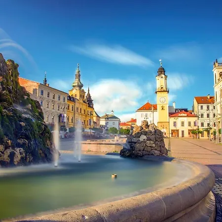 Chalupku - Luxurious 70m2, Jacuzzi, Direct Centrum, Parking Included, Air-conditioned, Balcony, Quiet Sleep, In Town * Banská Bystrica