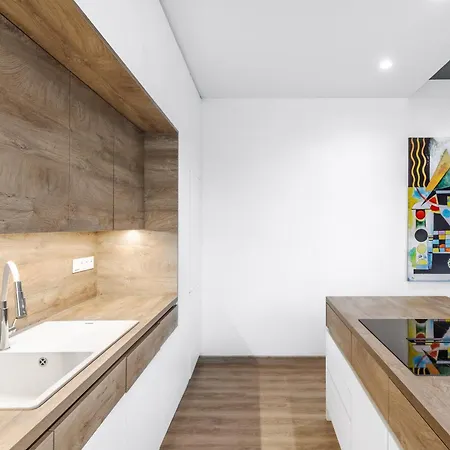 Chalupku - Luxurious 70m2, Jacuzzi, Direct Centrum, Parking Included, Air-conditioned, Balcony, Quiet Sleep, In Town Διαμέρισμα Μπάνσκα Μπίστριτσα